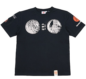 RMT-272 OFF-WHITE  | 和柄 |  爆烈爛漫娘 | Tシャツ