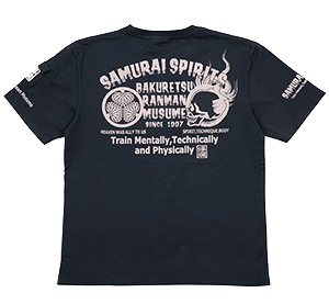 RMT-294 OFF-WHITE  | 和柄 |  爆烈爛漫娘 | Tシャツ
