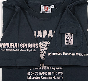RMT-294 OFF-WHITE  | 和柄 |  爆烈爛漫娘 | Tシャツ