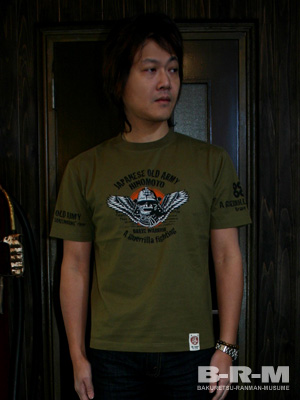 Old Army モデル3 | 和柄 |  爆烈爛漫娘 | Tシャツ