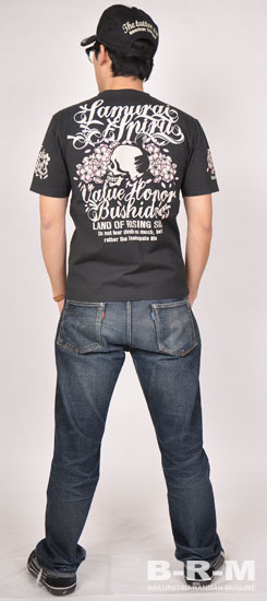 RMLT-199モデル4 | 和柄 |  爆烈爛漫娘 | Tシャツ