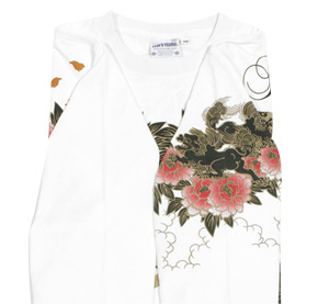 PYLT-178 OFF-WHITE  | 和柄 |  PEAK'D YELLOW | Tシャツ