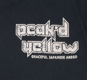 PYLT-187 BLACK  | 和柄 |  PEAK'D YELLOW | Tシャツ