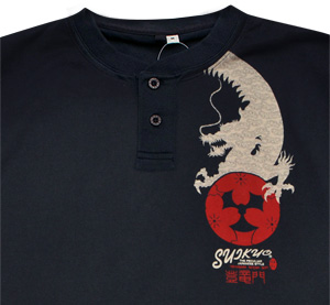 - | 粋狂 | suikyo |７分丈Tシャツ