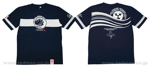 Sumou Surfer navy | 粋狂 | suikyo | Tシャツ